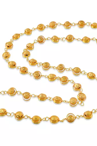 Memoir brass gold handmade necklace chain women