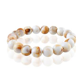 Memoir marble jasper vastu fengshui evil protection elastic bracelet 1