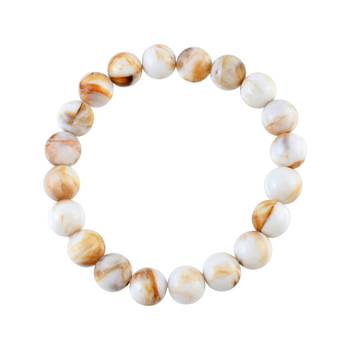Memoir marble jasper vastu fengshui evil protection elastic bracelet 2
