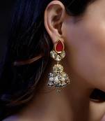 Surkh-e-shehzadi jhumka