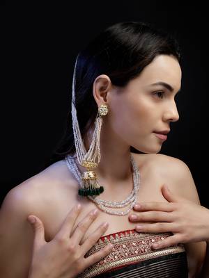 Sunehri noor drop earring 5