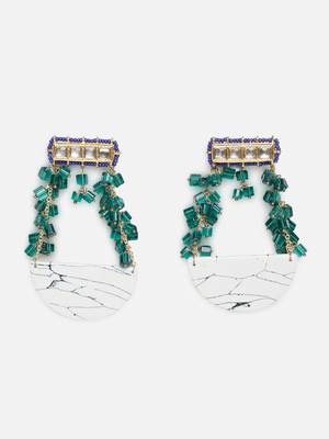 Sabz-e-bahaar drop earring 3