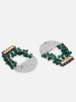 Sabz-e-bahaar drop earring 4
