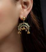 Zamurd noor drop earring