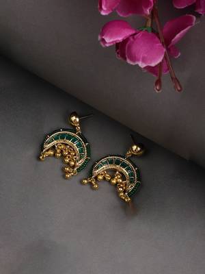 Zamurd noor drop earring 2