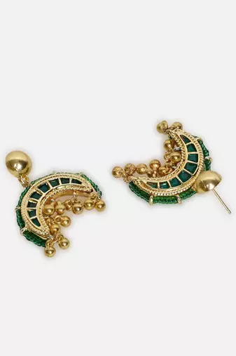 Zamurd noor drop earring