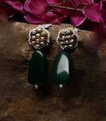 Sabz-e-zarreen drop earring
