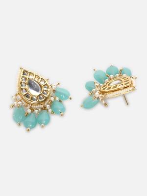 Aab-e-neel drop earring 4