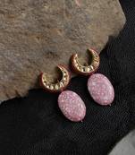 Gul-e-rang drop earring