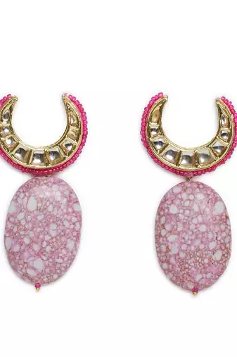Gul-e-rang drop earring