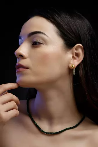 Rang-e-zar drop earring