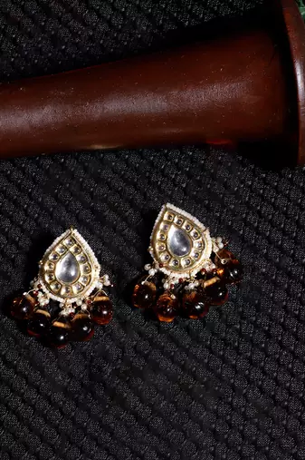 Rang-e-atish drop earring