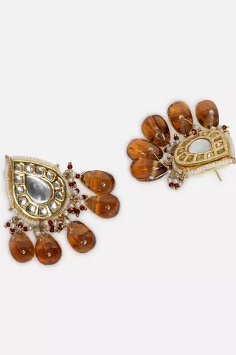 Rang-e-atish drop earring