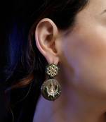 Zamurd zameen drop earring