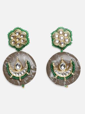 Zamurd zameen drop earring 3