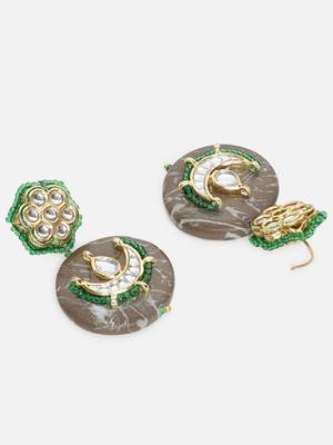 Zamurd zameen drop earring 4