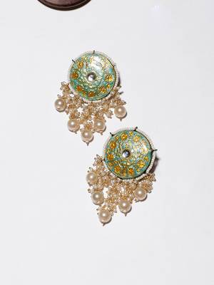 Gul-e-sabz drop earring 2