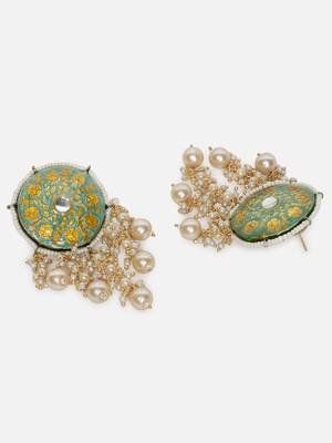 Gul-e-sabz drop earring 4