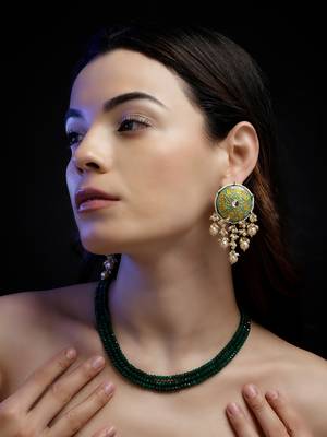 Gul-e-sabz drop earring 5