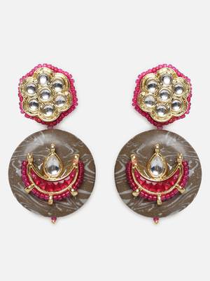 Khaak rang drop earring 3
