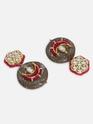 Khaak rang drop earring 4