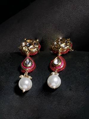 Rang-e-gul drop earring 1