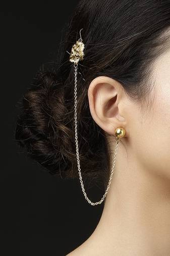 Shamsi glow drop earring