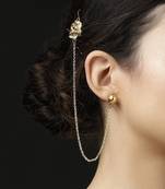 Shamsi glow drop earring