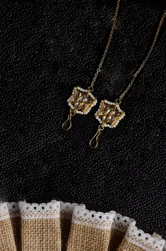 Shamsi glow drop earring