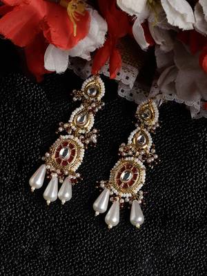 Husn-e-laal drop earring 2