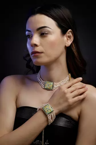 Aab-e-gul bracelets