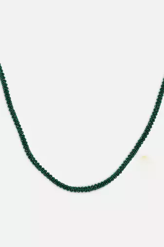 Sabz-e-dilruba layered necklace