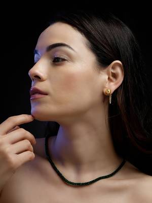 Sabz-e-dilruba layered necklace 5