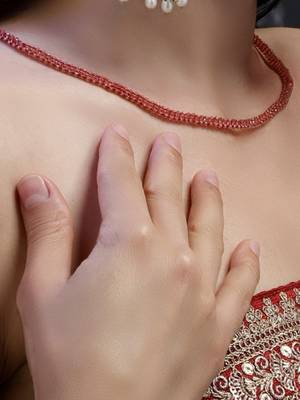 Surkh-e-hayat layered necklace 1