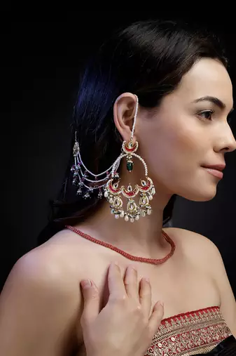Surkh-e-hayat layered necklace