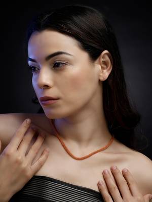 Narangi sitaara layered necklace 5