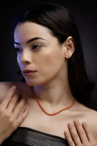 Narangi sitaara layered necklace