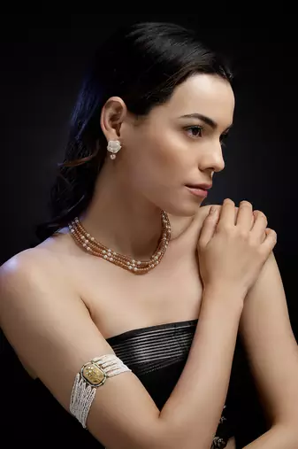 Dil-e-gulabi layered necklace