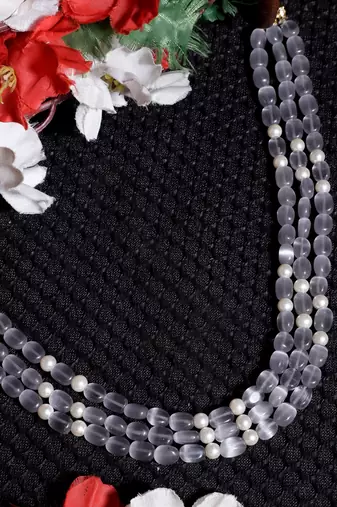 Chandi saaya layered necklace
