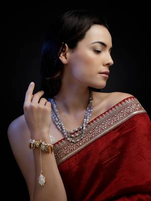 Chandi saaya layered necklace 5
