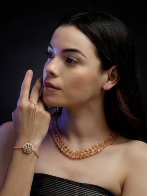 Gulzar-e-hayat layered necklace 5