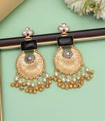 Black color amrapali earrings