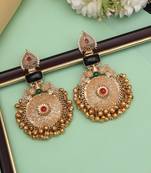Black color amrapali earrings