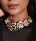 Vivacious multicolor necklace