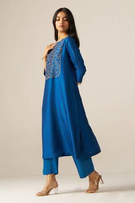 Vallarta blue sherni print co-ord set 2