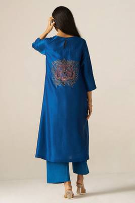 Vallarta blue sherni print co-ord set 3