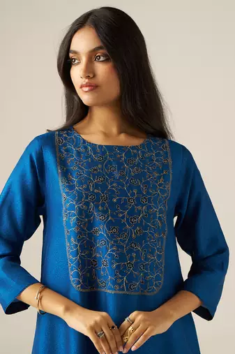 Vallarta blue sherni print co-ord set
