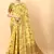 Yellow soft cotton art silk saree