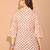 White pure cotton jaipuri printed traditional tunic