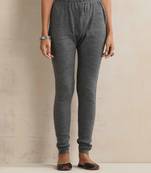 grey woollen leggings